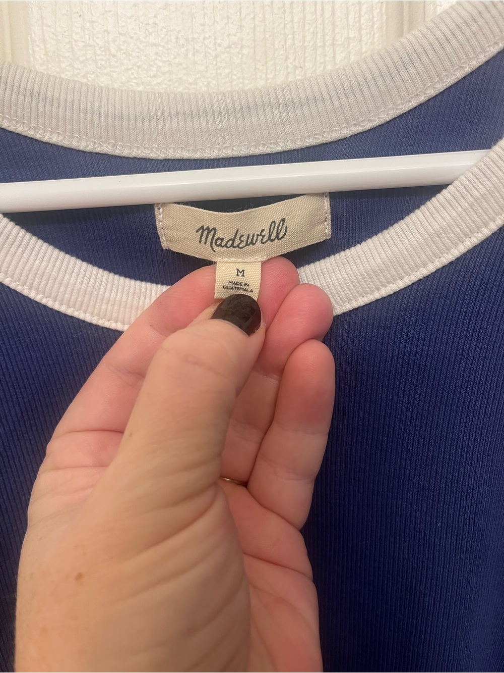 Madewell Supima Rib ‘90s Tank - Picture 5 of 6